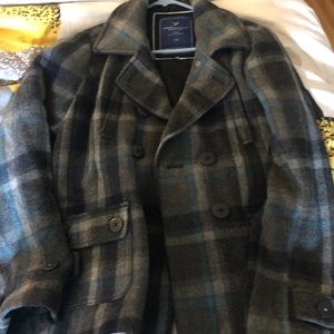 American eagle pea-coat style jacket